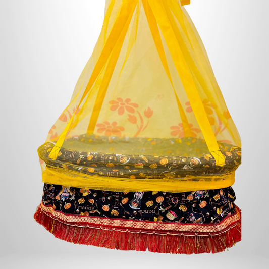 Double Spring Baby Jumping Swing Laying Bed