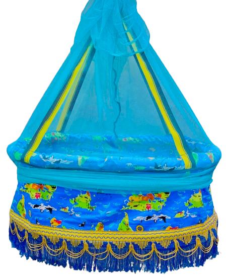 Double Spring Baby Jumping Swing Laying Bed